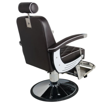 ActivShop GABBIANO FOTEL BARBERSKI IMPERIAL BRĄZOWY